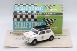 Scalextric Exin (Spain) - A boxed Scalextric Exin C-45 Mini Cooper.