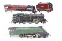 Hornby Dublo - 3 x unboxed OO gauge steam locos for spares or restoration,