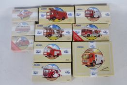 Corgi Classics - 10 boxed Corgi Classic diecast fire appliance / service themed vehicles.