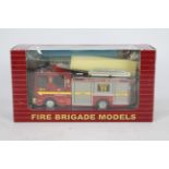 Fire Brigade Models - A boxed 1:50 scale diecast / resin Fire Brigade Models FBM 2704A Dennis