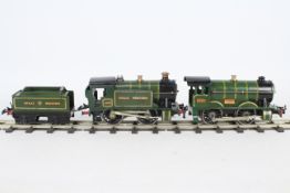 Hornby - 2 x 1930s O gauge Great Western steam locos,