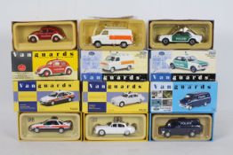 Vanguards - A boxed group of six Limited Edition diecast 1:43 scale predominately 'Police' vehicles