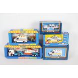 Matchbox Superkings - A boxed collection of five Matchbox Superkings diecast 'Emergency' vehicles.