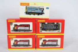 Hornby - 4 x boxed OO gauge Shunter locos,
