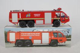 Cursor - A boxed diecast Cursor 1:43 scale Rosenbauer Panther 6x6 Air Crash Tender.