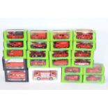 Eligor - A fleet of 22 boxed diecast Fire Engines / Appliances from Eligor.