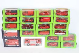 Eligor - A fleet of 22 boxed diecast Fire Engines / Appliances from Eligor.