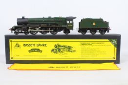 Bassett Lowke - Lowko - A rare boxed O gauge 4-6-2 steam locomotive with 2 or 3 rail running named
