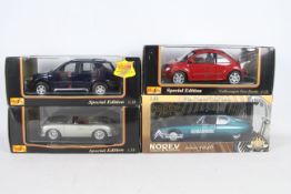 Norev - Maisto - 4 x boxed 1:18 scale models, Citroen SM Gendarmerie # 181588,