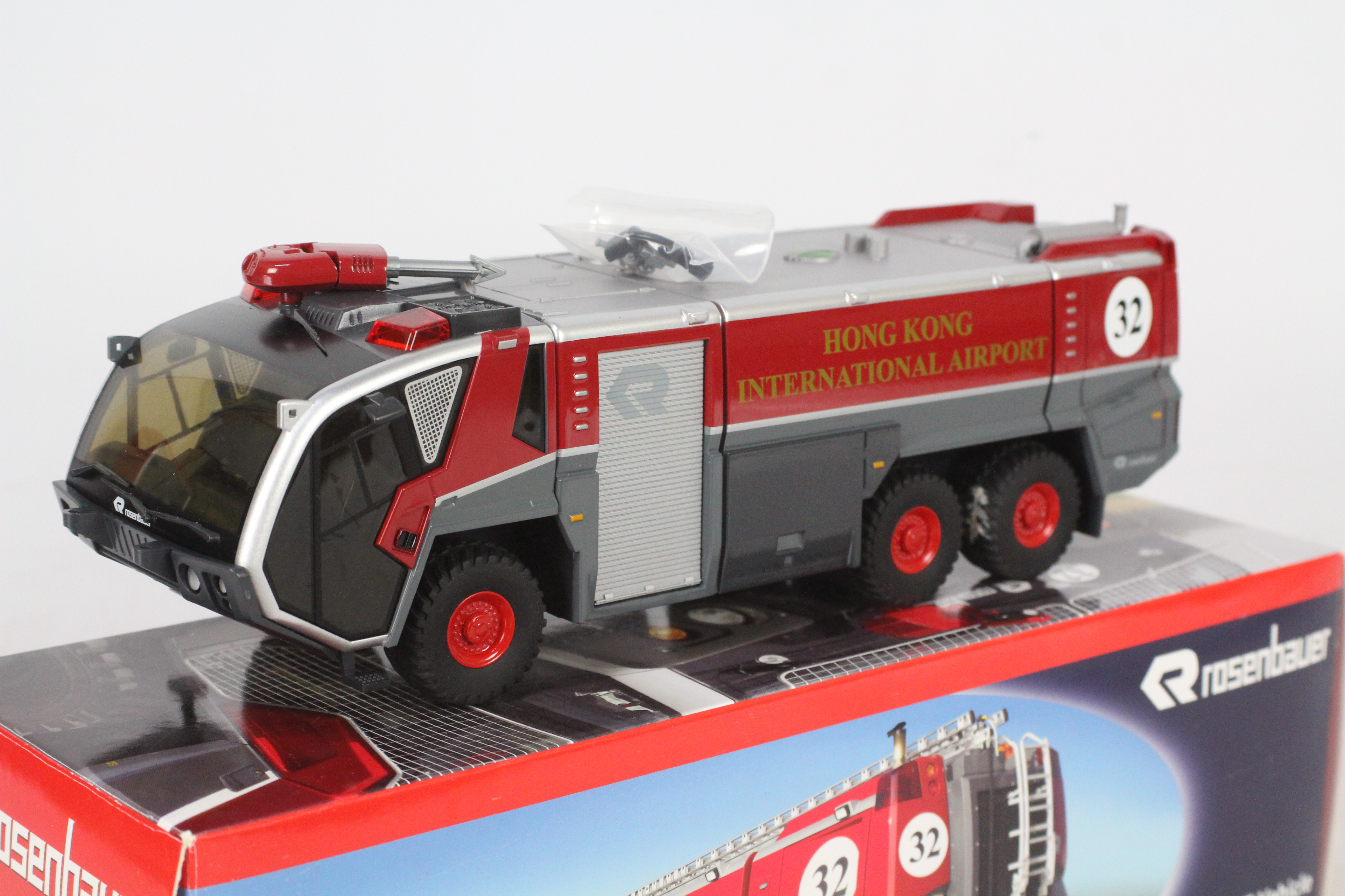 Wiking - A boxed diecast Wiking 1:43 scale Rosenbauer FLF Panther 6x6 ARFF (Airport Rescue and Fire - Image 3 of 3