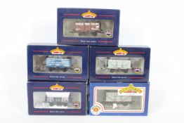 Bachmann - 5 x OO gauge wagons including a 7 plank end door in Douglas Bank Colliery Wigan livery #