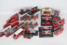 Atlas - Corgi - Dinky - RSH - A collection of 30 x mostly unboxed Fire Engines in various scales