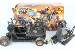 Action Man - An LSV Maxi Trax buggy/skimmer 2 in 1 vehicle.