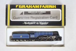 Graham Farish - A boxed N gauge Class A3 4-6-2 steam loco named Dick Turpin operating number 60080