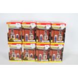 Hornby - Skaledale - 8 x boxed Bay Terraced Houses in OO scale # R8687, # R8688.