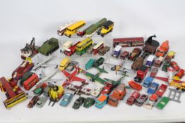 Dinky - Matchbox - Ertl - Over 50 x unboxed diecast models including Dinky Double Deck Bus # 290,