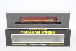 Graham Farish - Bachmann - A boxed N Gauge Class 56 loco number 56105 in EW&S livery # 371300.