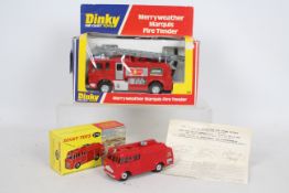 Dinky Toys - Two boxed Dinky Toys diecast Fire Engines.