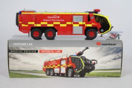 Wiking - A boxed diecast Wiking Special Edition 1:43 scale Rosenbauer Panther 6x6 FLF ARFF (Airport