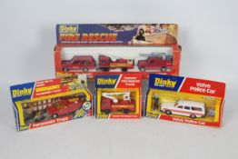 Dinky Toys - Four boxed 'Emergency' themed diecast vehicles.