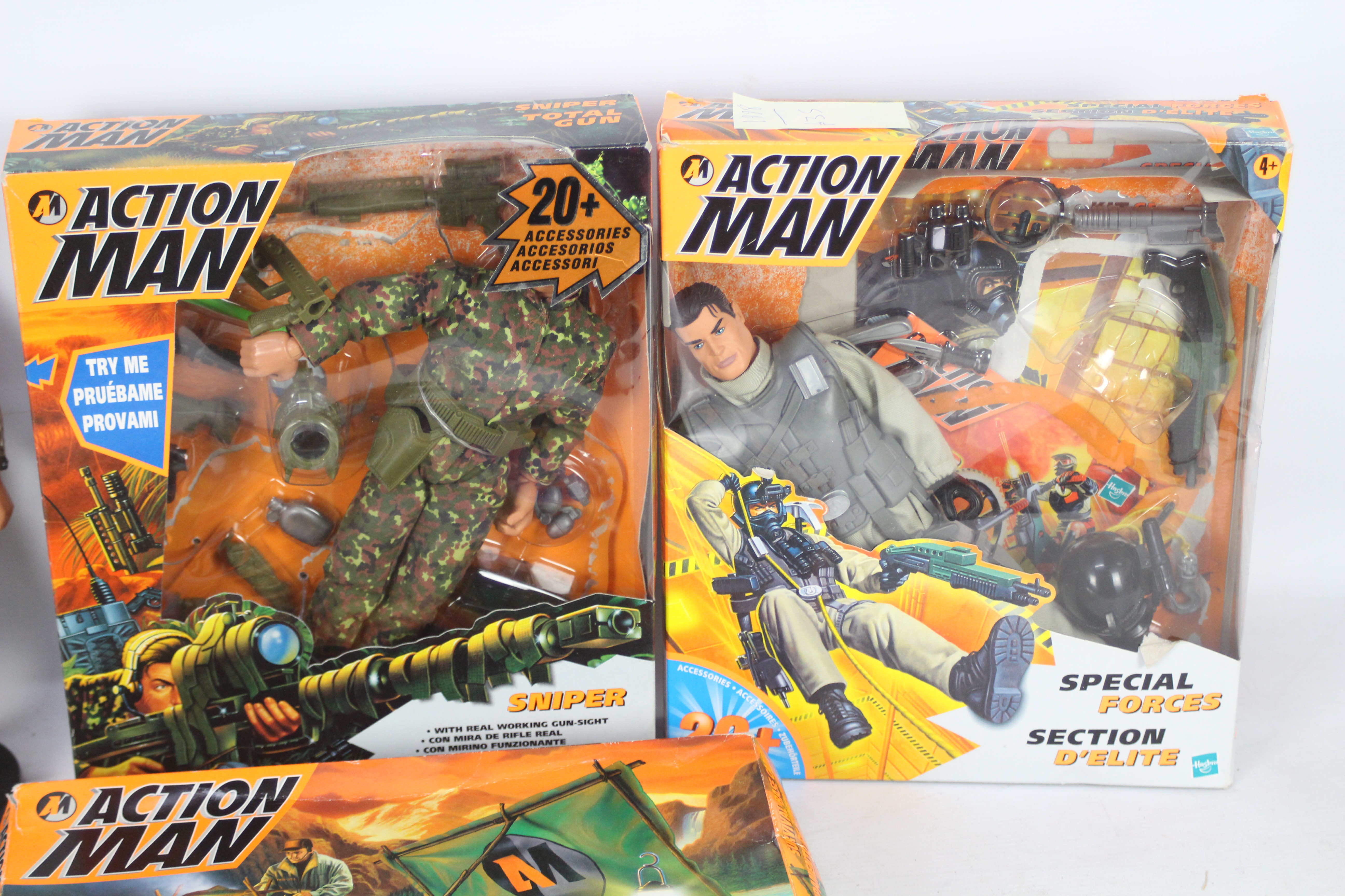 Hasbro - 3 x boxed Action Man figures and sets, - Image 3 of 4
