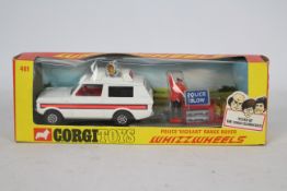 Corgi - A boxed Corgi #461 Police 'Vigilant' Range Rover'.