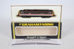 Graham Farish = Bachmann - A boxed N Gauge Class 87 Electric loco named Royal Scot in Intercity