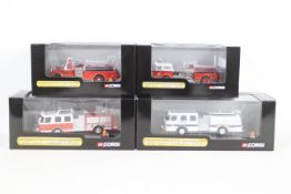 Corgi - Four boxed diecast vehicles from Corgi's 'Diecast Collectibles' North American Fire