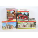 Hornby - Skaledale - 4 x buildings in OO scale including Country Fire Station # R8626,