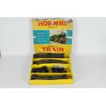 Hornby - A boxed Hornby #41 O gauge Tank Passenger Clockwork Train Set.