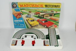 Matchbox - A boxed Matchbox M2 Motorway Set.