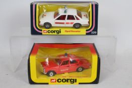 Corgi - Two boxed Corgi German export diecast models.