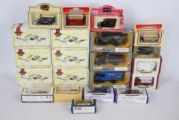 Matchbox Collectibles, Corgi, Lledo - A boxed collection of diecast vehicles in various scales.
