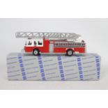 Conrad - A boxed 1:50 scale Conrad #5504 Emergency One Turntable Ladder Fire Engine.