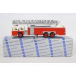 Conrad - A boxed 1:50 scale Conrad #5504 Emergency One Turntable Ladder Fire Engine.