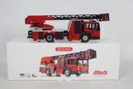 Wiking - A boxed 1:43 scale Wiking #0431 diecast Rosenbauer Turntable Ladder L32A-XS 3.