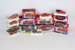 Solido - 15 Fire and Emergency related diecast model vehicles from various Solido ranges.
