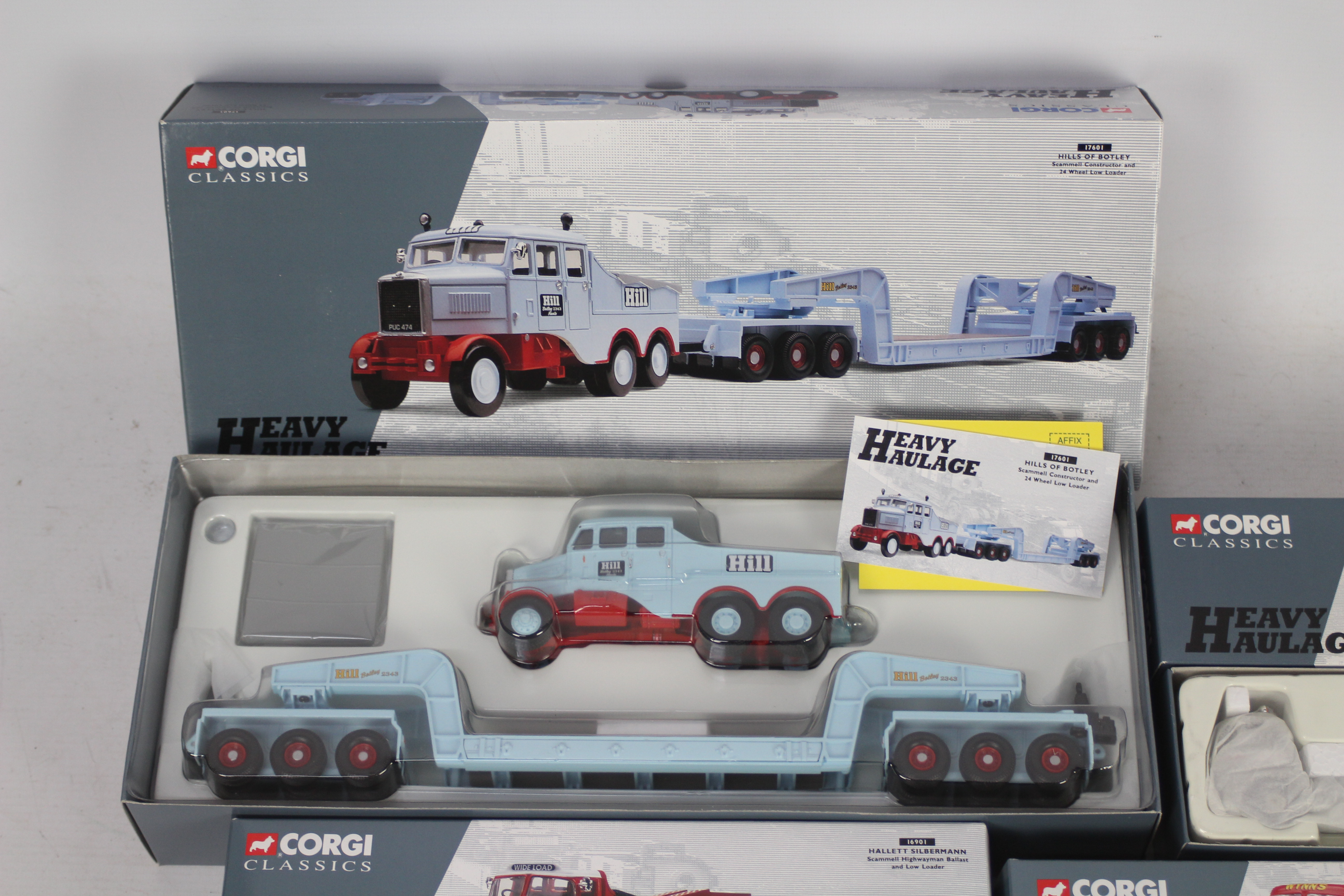 Corgi Heavy Haulage - Four boxed Limited Edition diecast commercial model vehicles from the Corgi - Image 2 of 4