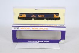 Dapol - A boxed N Gauge Class 66 named Blue Lightning number 66702 in GBRf livery # ND-037.