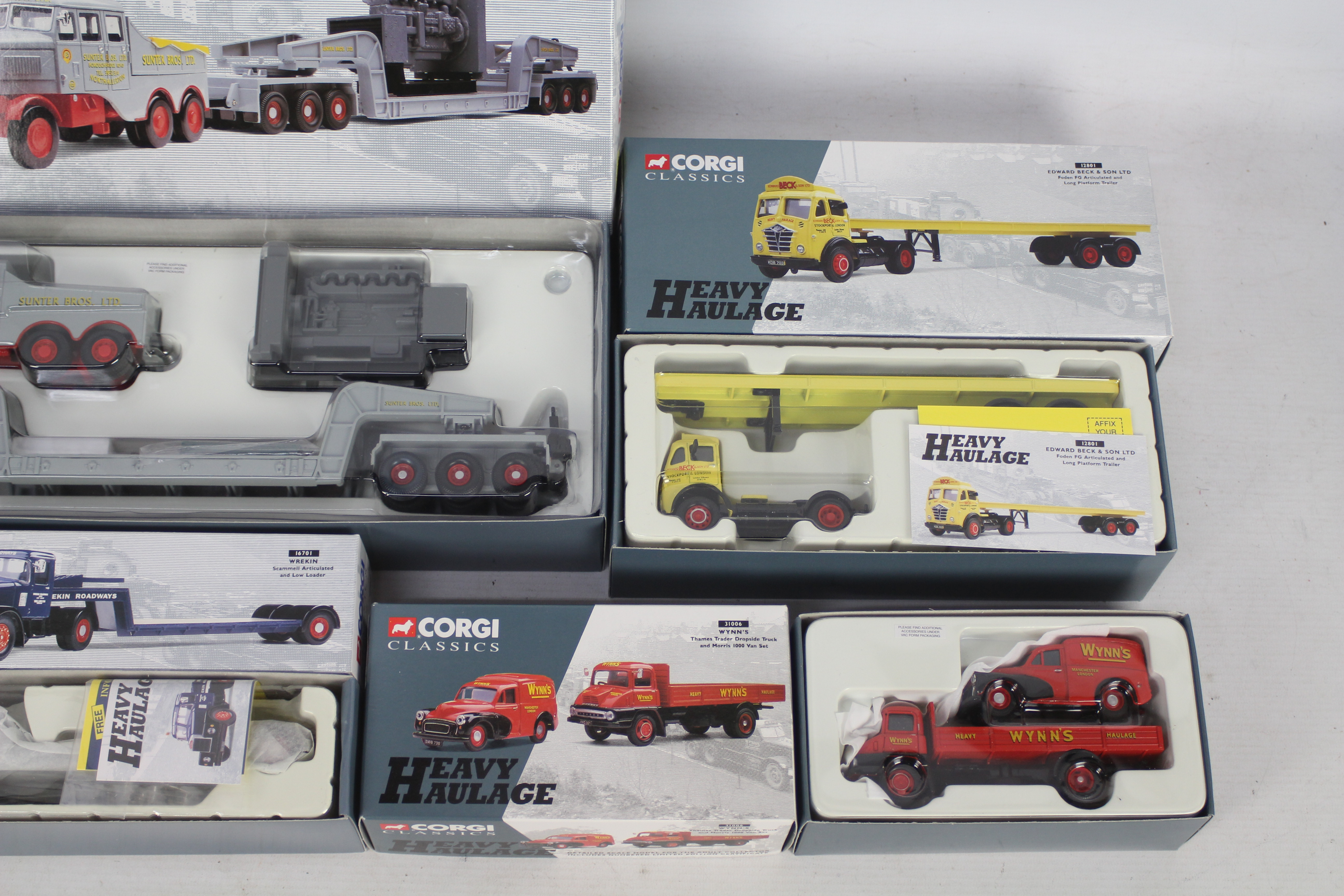 Corgi Heavy Haulage - Four boxed Limited Edition diecast commercial model vehicles from the Corgi - Image 3 of 4