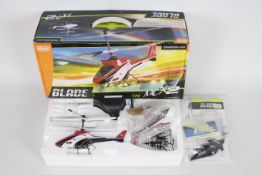 A blade mcX2 helicopter and charger only.