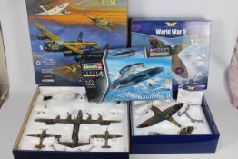 Revell - A collection of 3 Revell and The Aviation Archive plane kits/sets.