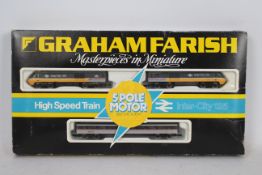Graham Farish - Bachmann - A boxed N gauge Intercity High Speed Train set in Executive livery #