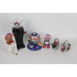 Schylling - Ha Ha Toy - Metalmania - 5 x clockwork tinplate toys including Mars Robot with camera,