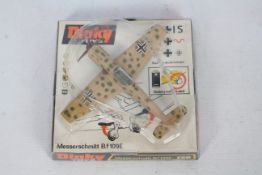 Dinky Toys - A boxed Dinky Toys #726 Messerschmitt Bf 109E.