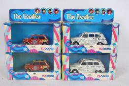 Corgi - The Beatles - 4 x boxed vehicles,