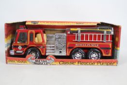 Nylint - A boxed vintage pressed steel Nylint #530 Classic Rescue Pumper.