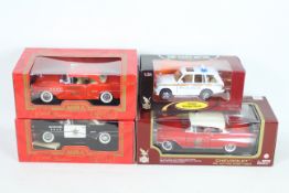 Mira, Road Signatures - Four boxed diecast model 'Emergency' vehicles predominately 1:18 scale.