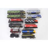 Rivarossi - Tyco - Tri-ang - Lima - 10 x HO and OO Gauge locos including Alco FA Diesel in Wabash