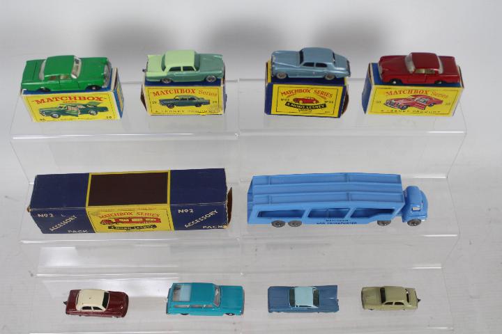 Matchbox, Lesney, Moko - A group of nine Matchbox Regular Wheels diecast model vehicles. - Image 2 of 6